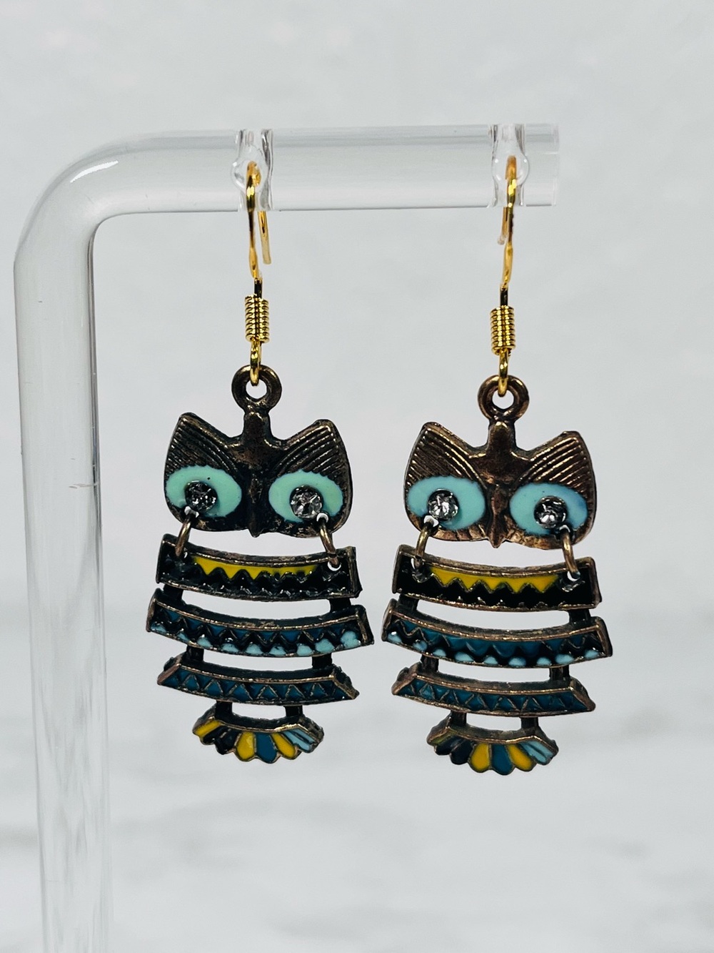 Bohemian Owl Earrings